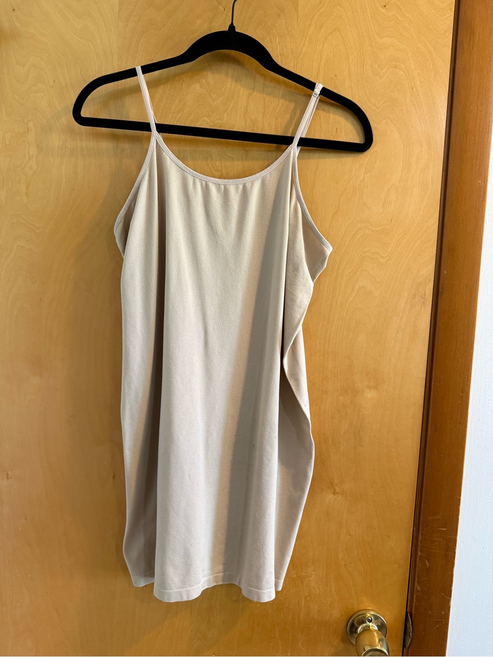 Mossimo Supply Co. Beige Spaghetti Strap Camisole